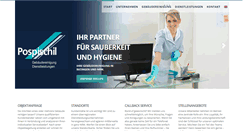 Desktop Screenshot of pospischil-gmbh.de